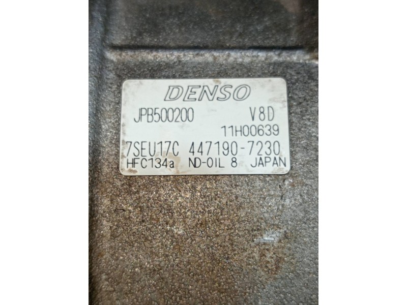 Recambio de compresor aire acondicionado para land rover range rover sport v8 td se referencia OEM IAM 4471907230 7SEU17C 