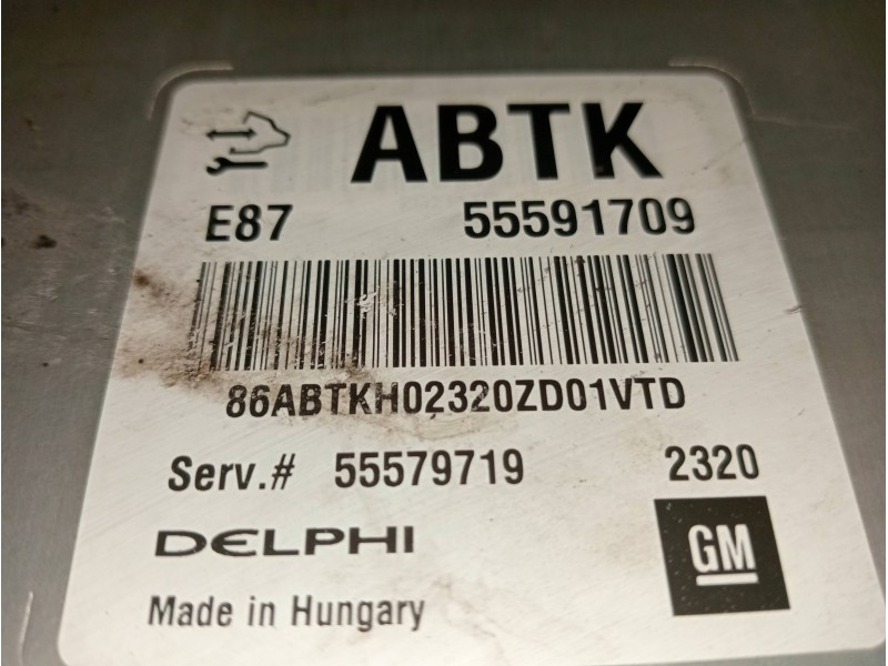 Recambio de centralita motor uce para opel mokka edition referencia OEM IAM 55591709 55579719 