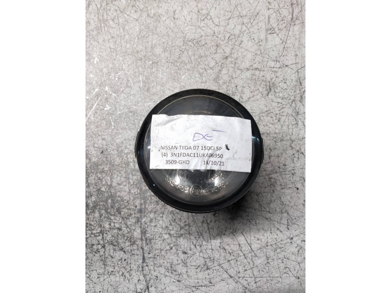 Recambio de faro antiniebla derecho para nissan tiida (c11x/sc11x) 1.5 dci turbodiesel cat referencia OEM IAM   