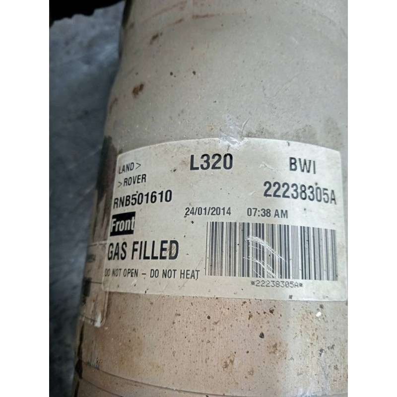 Recambio de amortiguador delantero izquierdo para land rover range rover sport v8 td se referencia OEM IAM 22274809 22238305A 