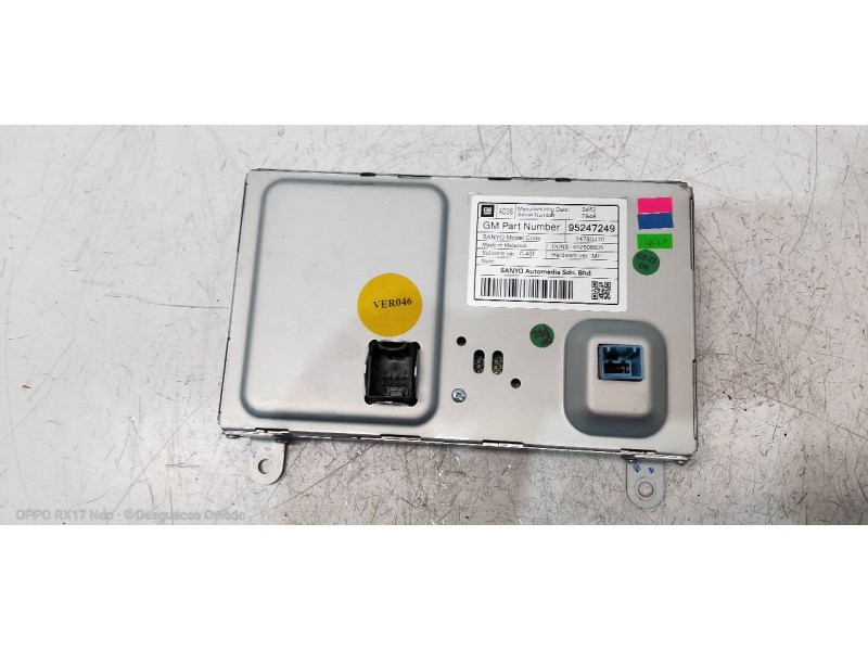 Recambio de pantalla multifuncion para opel mokka edition referencia OEM IAM 95247249  