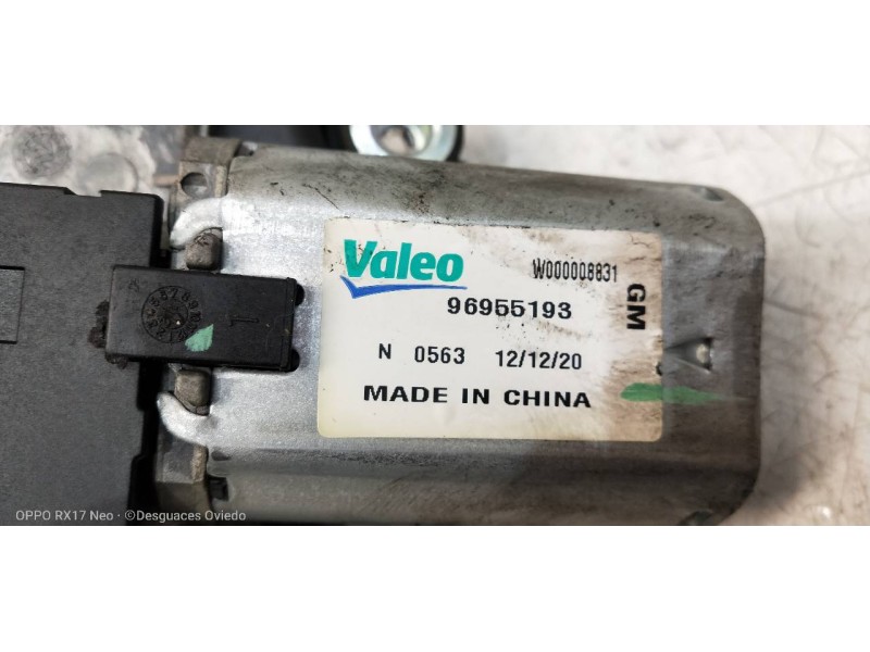 Recambio de motor limpia trasero para opel mokka edition referencia OEM IAM 96955193 W000008831 