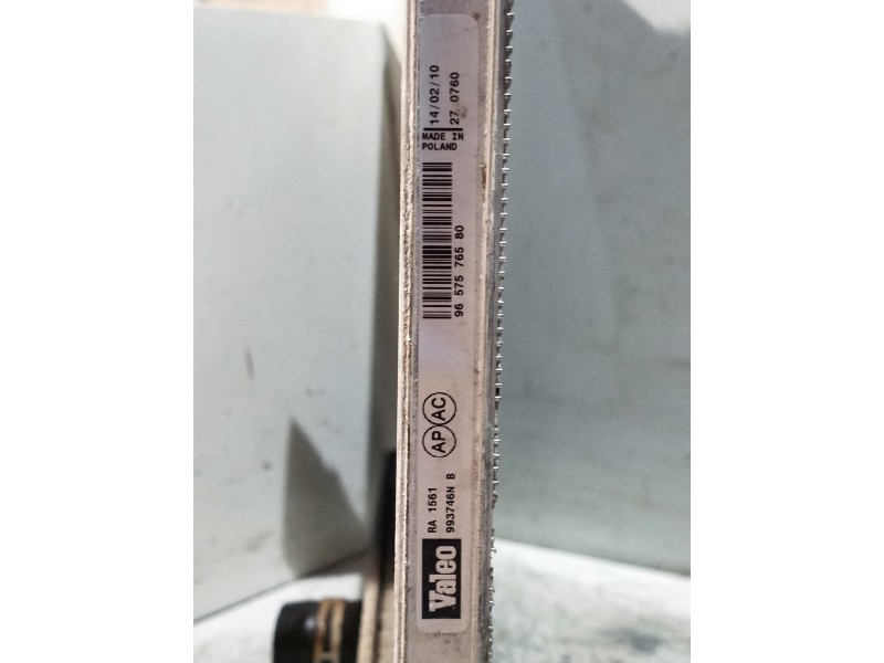 Recambio de radiador agua para citroen c4 berlina cool referencia OEM IAM   