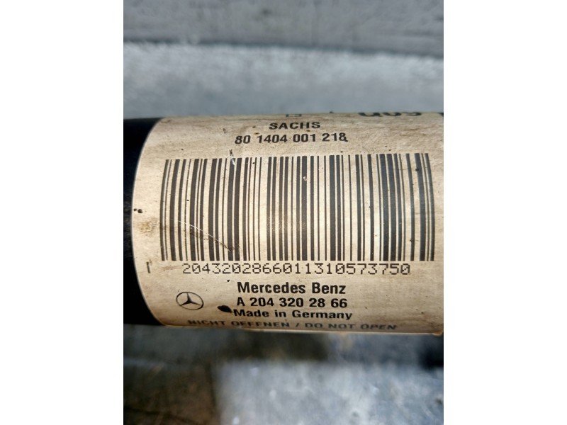 Recambio de amortiguador delantero izquierdo para mercedes clase clk (w207) coupe e 220 cdi blueefficiency (207.302) referencia 