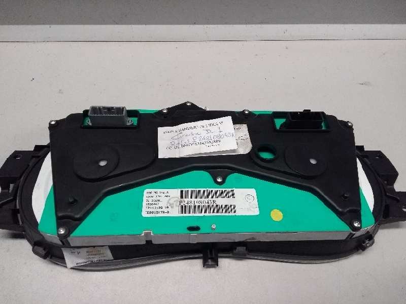 Recambio de cuadro instrumentos para dacia sandero 1.5 dci diesel cat referencia OEM IAM P248108043R 1836447 