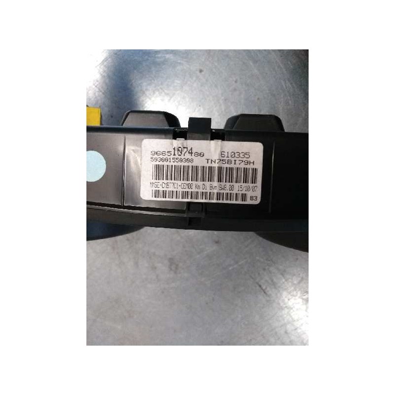 Recambio de cuadro instrumentos para peugeot 308 1.6 hdi fap cat (9hz / dv6ted4) referencia OEM IAM 9665107480 503001550308 6103