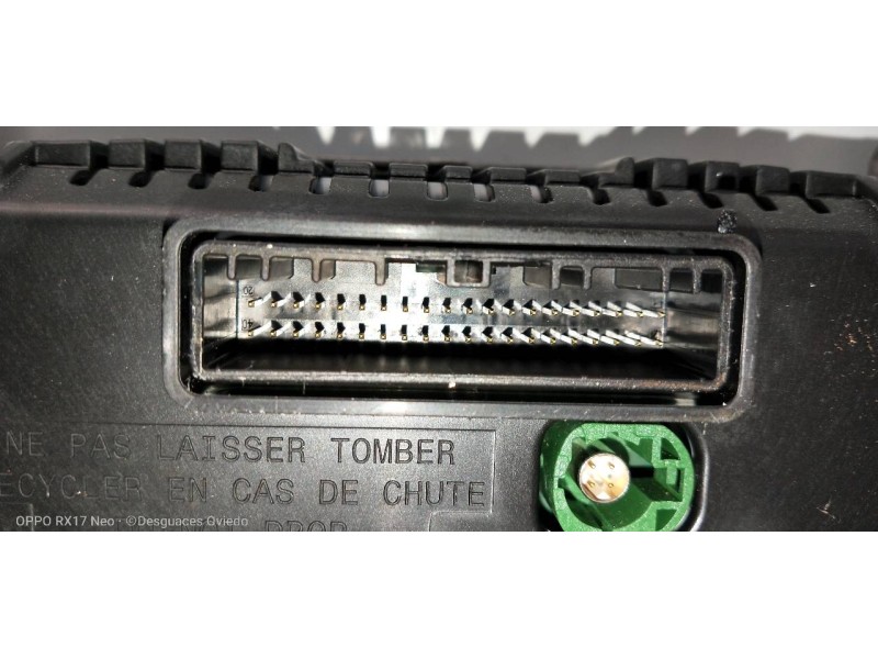 Recambio de cuadro instrumentos para renault zoe referencia OEM IAM 284096175R VPKR1F10849XF VPKR1F14B115VC 