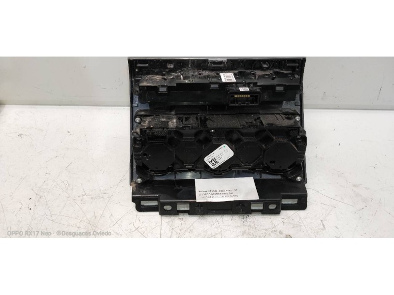 Recambio de mando calefaccion / aire acondicionado para renault zoe referencia OEM IAM 283E86169R 275100936R 