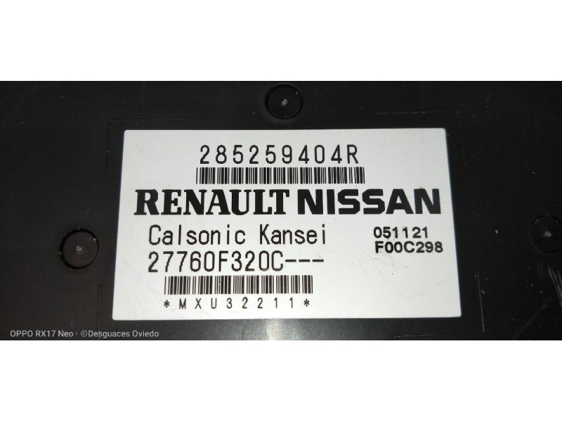 Recambio de modulo electronico para renault zoe referencia OEM IAM 285259404R 27760F320C 