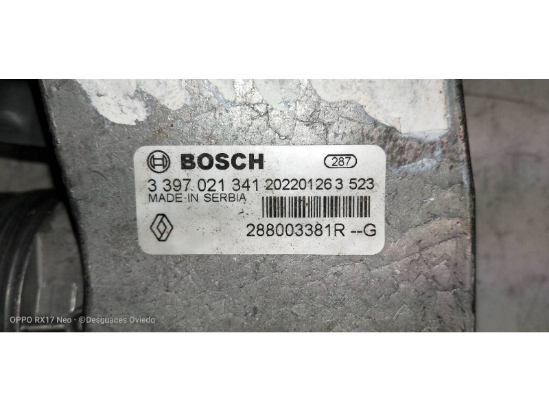 Recambio de motor limpia delantero para renault zoe referencia OEM IAM 0390250005 288003381R 3397021341 