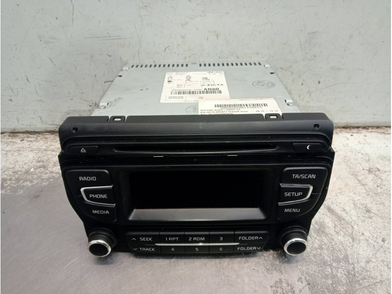 Recambio de sistema audio / radio cd para kia cee´d sporty wagon drive referencia OEM IAM 96170A2600W2K AM11DA2EE 