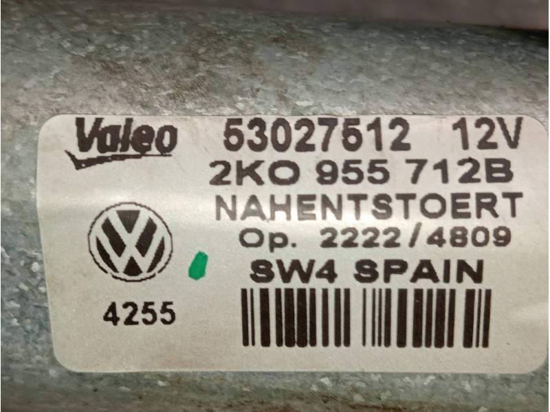 Recambio de motor limpia trasero para volkswagen caddy ka/kb (2k) furg. referencia OEM IAM 53027512 2K0955712B 