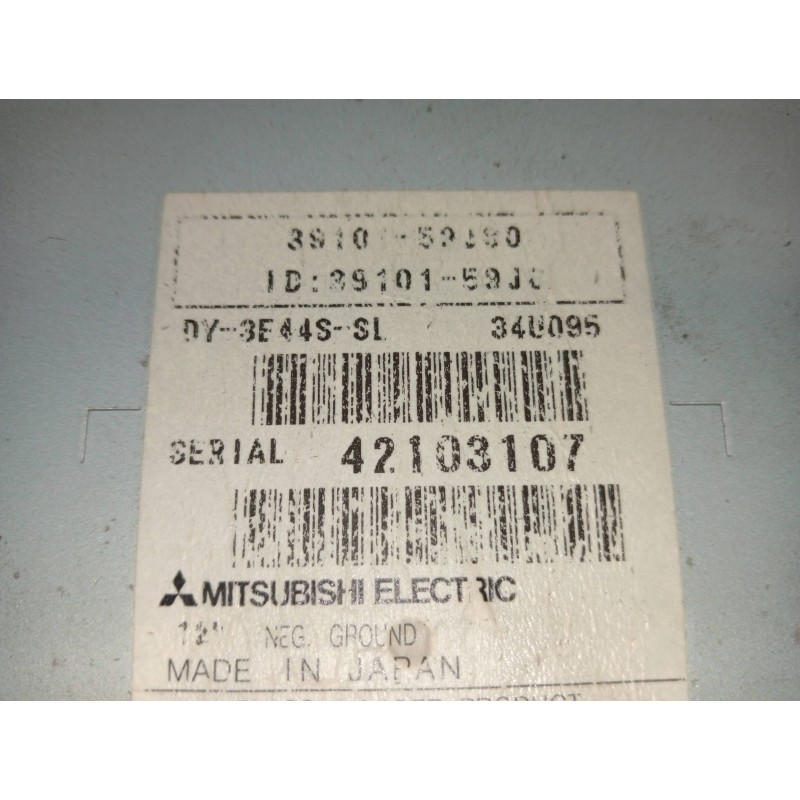 Recambio de sistema audio / radio cd para suzuki liana rh (er) 1.6 referencia OEM IAM 3910159J80 42103107 