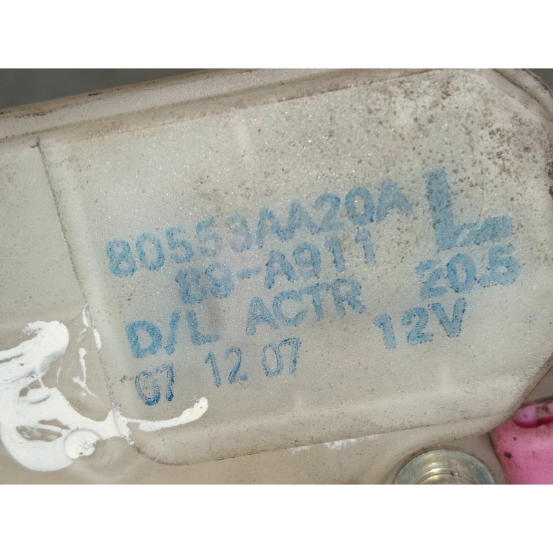 Recambio de motor cierre centralizado delantero izquierdo para nissan cabstar 09.06 cabstar 35.xx cabina simple cabina individua
