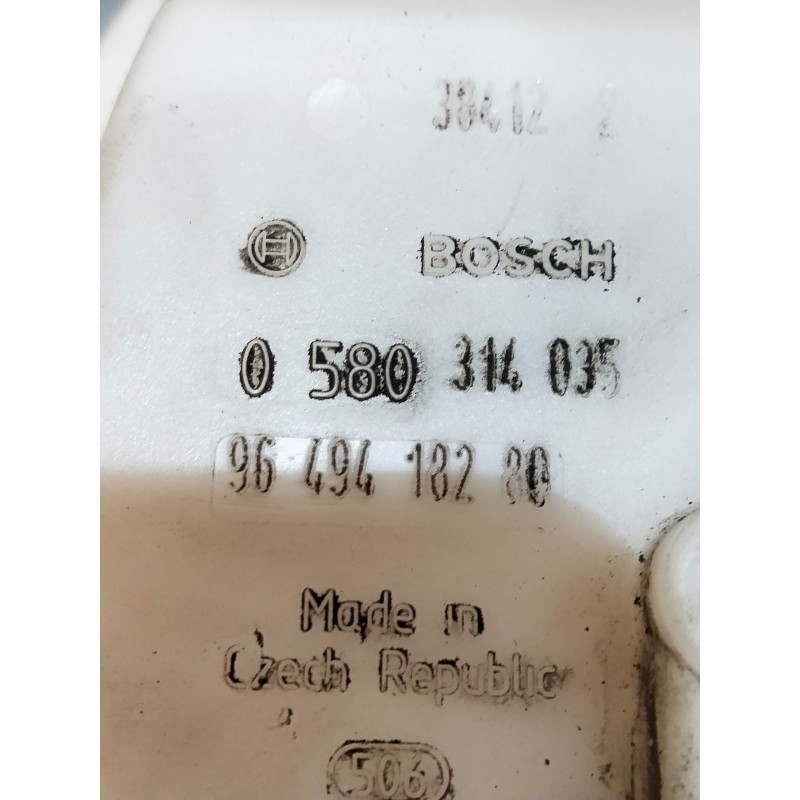 Recambio de bomba combustible para citroen c3 pluriel 1.6 16v sensodrive referencia OEM IAM 0580314035 9649413280 
