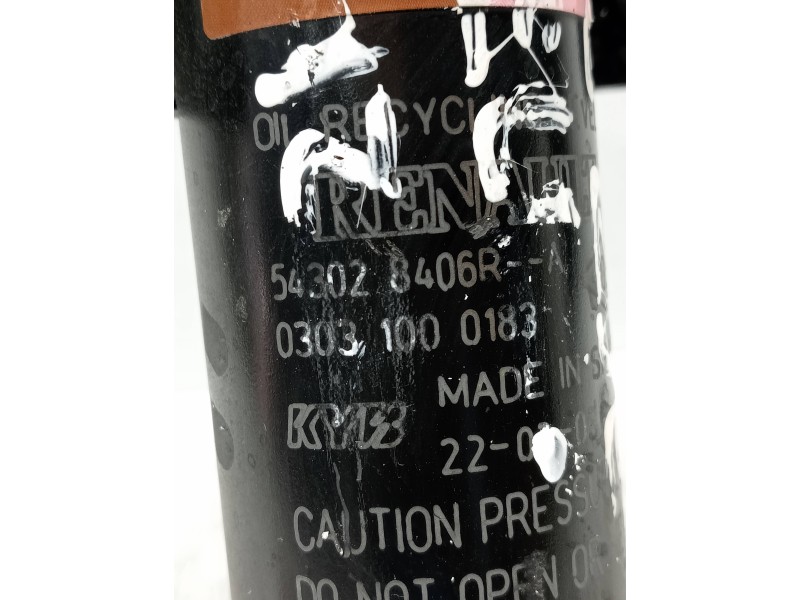 Recambio de amortiguador delantero izquierdo para renault zoe referencia OEM IAM 543028406R  