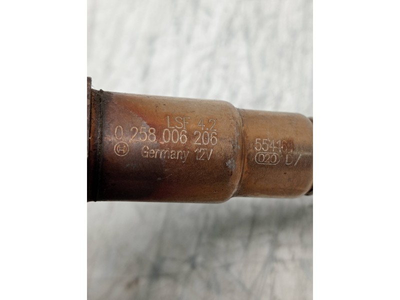 Recambio de sonda lambda para alfa romeo 147 (190) 1.6 ts 105 impression referencia OEM IAM 0258006206  