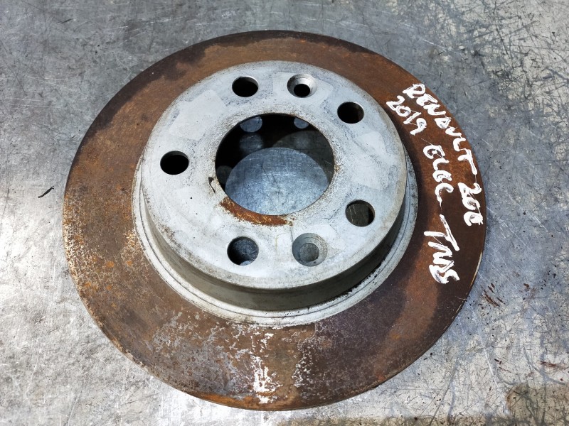 Recambio de disco freno trasero para renault zoe referencia OEM IAM   