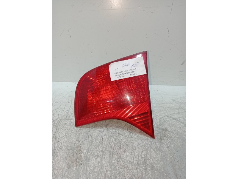 Recambio de piloto trasero derecho interior para audi a4 berlina (8e) 2.0 tdi (dpf) (125kw) referencia OEM IAM   