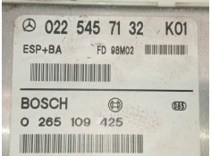Recambio de centralita abs para mercedes clase a (w168) 160 (168.033) referencia OEM IAM 0225457132 0265109425  2