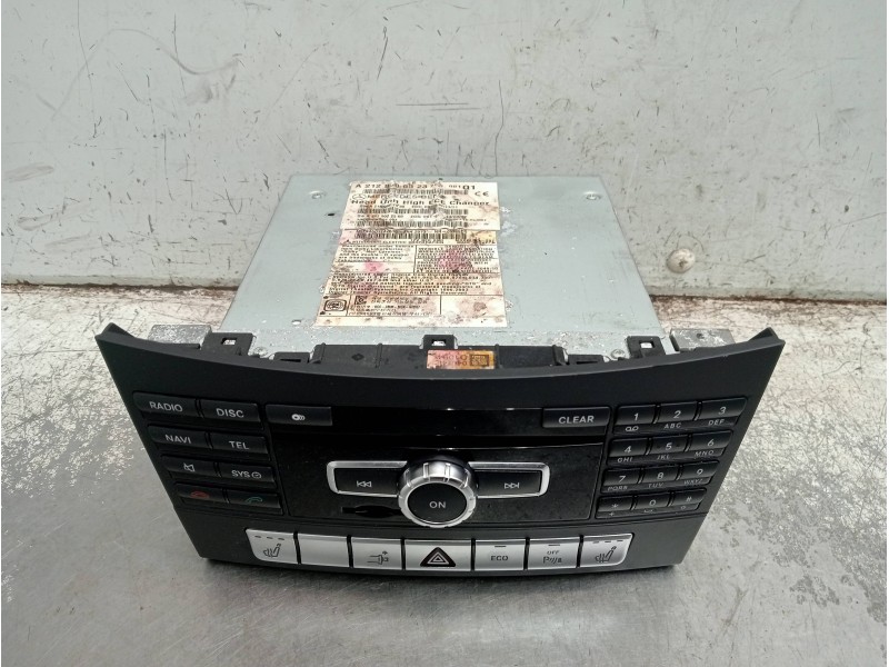 Recambio de sistema audio / radio cd para mercedes clase clk (w207) coupe e 220 cdi blueefficiency (207.302) referencia OEM IAM 