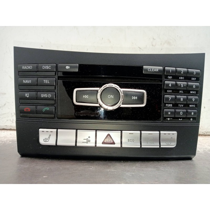 Recambio de sistema audio / radio cd para mercedes clase clk (w207) coupe e 220 cdi blueefficiency (207.302) referencia OEM IAM 