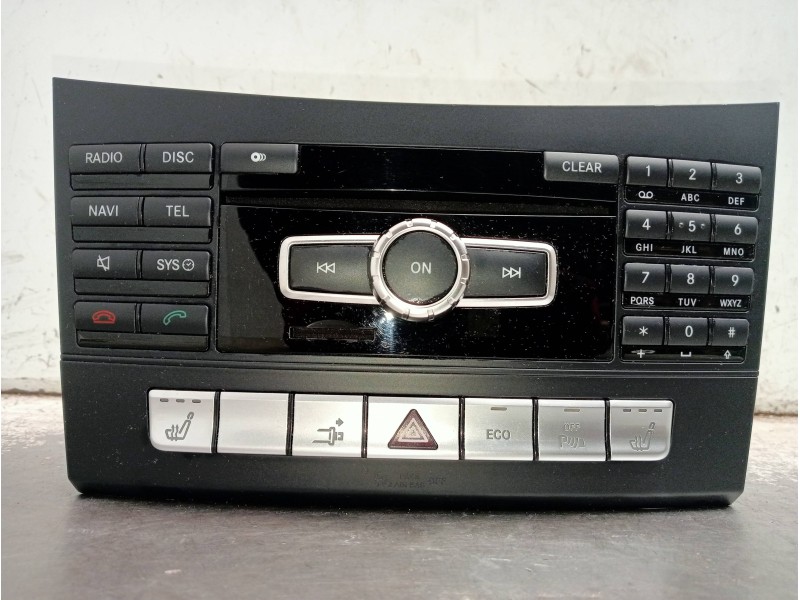 Recambio de sistema audio / radio cd para mercedes clase clk (w207) coupe e 220 cdi blueefficiency (207.302) referencia OEM IAM 