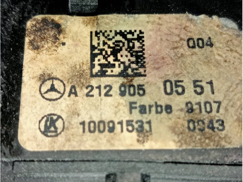 Recambio de mando luces para mercedes clase clk (w207) coupe e 220 cdi blueefficiency (207.302) referencia OEM IAM A2129050551 1