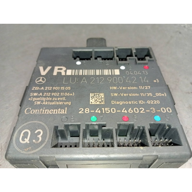 Recambio de modulo electronico para mercedes clase clk (w207) coupe e 220 cdi blueefficiency (207.302) referencia OEM IAM A21290