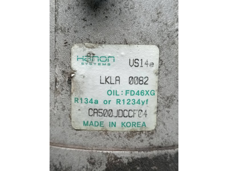 Recambio de compresor aire acondicionado para kia cee´d sporty wagon drive referencia OEM IAM CA500JDCCF04  