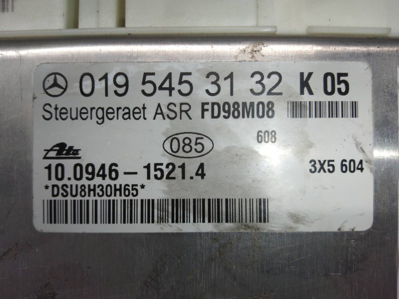 Recambio de centralita asr para mercedes clase clk (w208) coupe 320 (208.365) referencia OEM IAM 10094615214 0195453132 K05