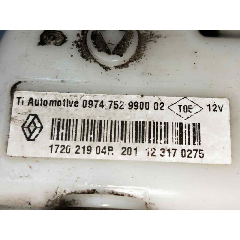 Recambio de bomba combustible para dacia sandero 0.9 tce cat referencia OEM IAM 172021904R 0974752990002 AFORADOR
