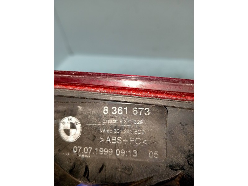 Recambio de piloto trasero izquierdo interior para bmw serie 5 touring (e39) 530d referencia OEM IAM 8361673  