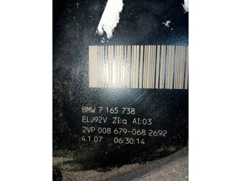 Recambio de piloto trasero derecho para bmw serie 5 berlina (e60) 530d referencia OEM IAM 7165738  