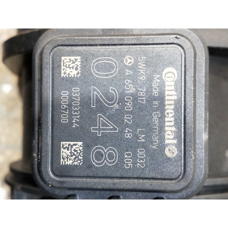 Recambio de caudalimetro para mercedes clase clk (w207) coupe e 220 cdi blueefficiency (207.302) referencia OEM IAM 5WK97817 A65