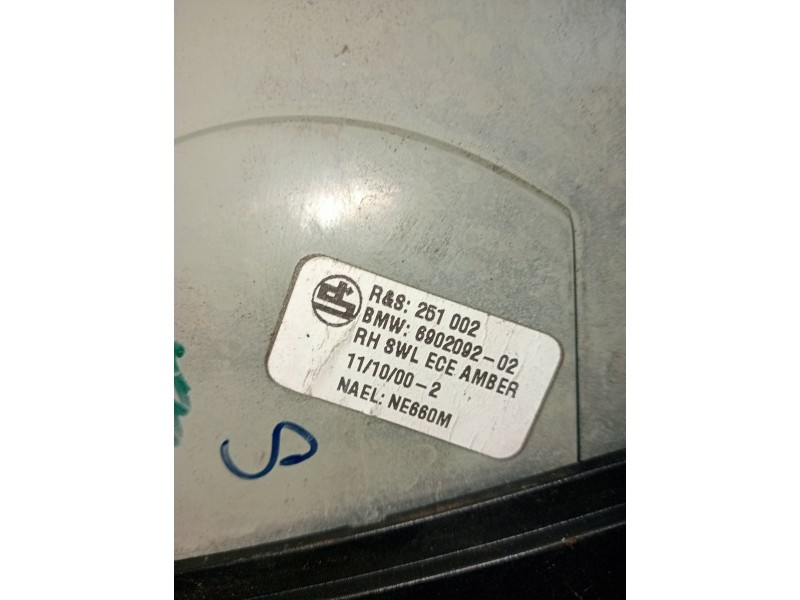 Recambio de piloto trasero derecho para bmw x5 (e53) 3.0i referencia OEM IAM 690209202  