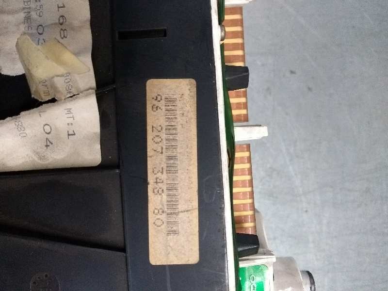 Recambio de cuadro instrumentos para peugeot 405 berlina 1.9 diesel referencia OEM IAM 9620734880   Recambio de cuadro instrumentos para peugeot 405 berlina 1.9 diesel referencia OEM IAM 9620734880