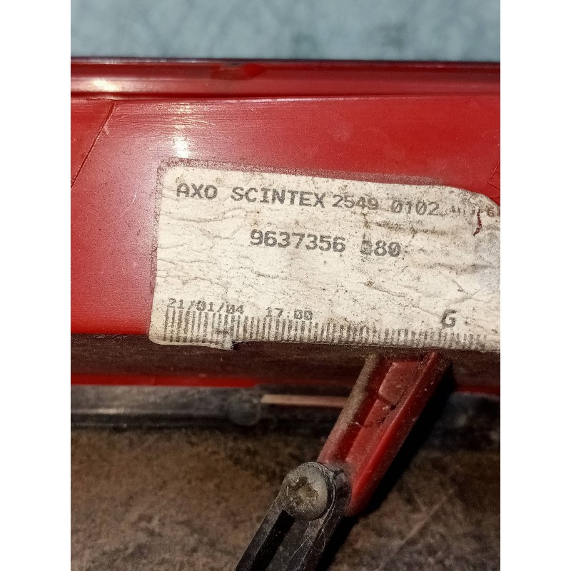 Recambio de piloto trasero izquierdo para citroen c5 break 2.2 hdi exclusive automático referencia OEM IAM 9637356380  SUPERIOR