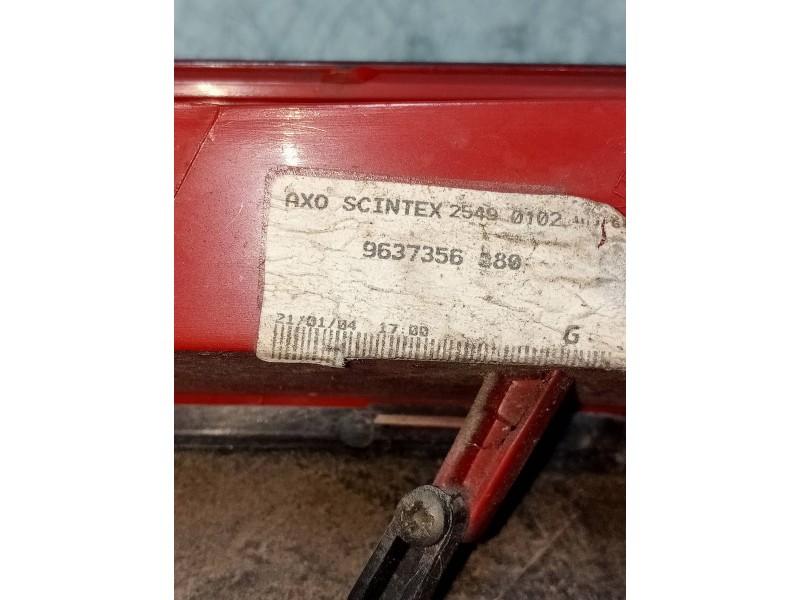 Recambio de piloto trasero izquierdo para citroen c5 break 2.2 hdi exclusive automático referencia OEM IAM 9637356380  SUPERIOR