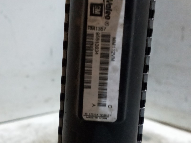 Recambio de radiador agua para opel corsa c cosmo referencia OEM IAM   