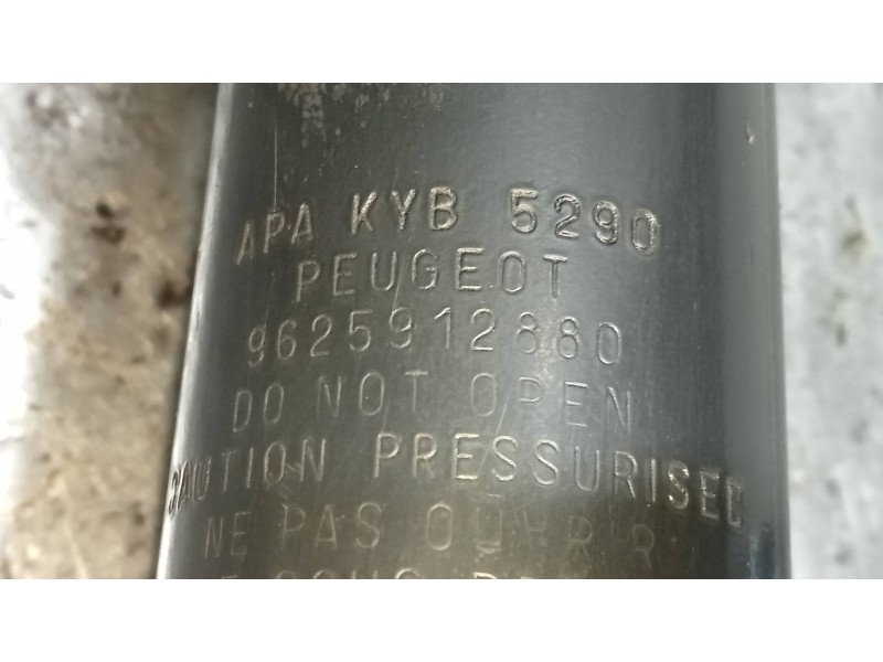 Recambio de amortiguador delantero derecho para peugeot 607 (s1) básico referencia OEM IAM 9625912880  