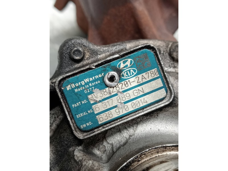 Recambio de turbocompresor para kia cee´d sporty wagon drive referencia OEM IAM 282012A780  