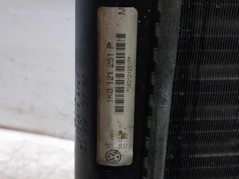 Recambio de radiador agua para volkswagen caddy ka/kb (2k) furg. referencia OEM IAM   