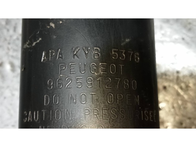 Recambio de amortiguador delantero izquierdo para peugeot 607 (s1) básico referencia OEM IAM 9625912780  