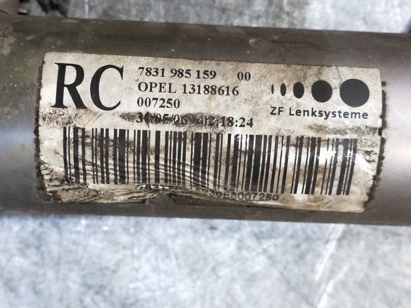 Recambio de cremallera direccion para opel astra h ber. cosmo referencia OEM IAM 7831985159 13188616 