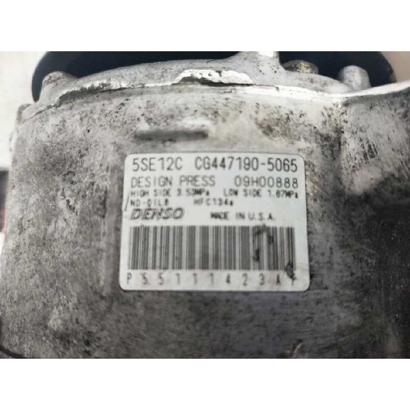 Recambio de compresor aire acondicionado para dodge caliber 2.0 16v crd cat referencia OEM IAM 4471905065 5SE12C 09H00888