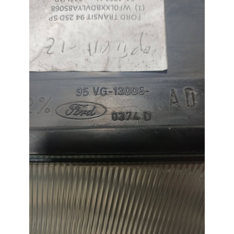 Recambio de faro izquierdo para ford transit, caja cerr. corto 95 2.5 diesel cat referencia OEM IAM 95VG13006AD  