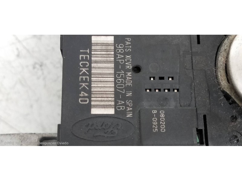 Recambio de conmutador de arranque para ford fiesta berlina (dx) ambiente referencia OEM IAM 98AP15607AB  