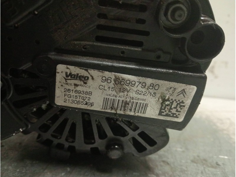 Recambio de alternador para citroen ds4 design referencia OEM IAM 9666997980  