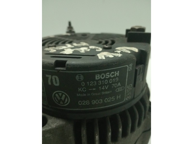 Recambio de alternador para volkswagen golf iii berlina (1h1) gt referencia OEM IAM 012331019  